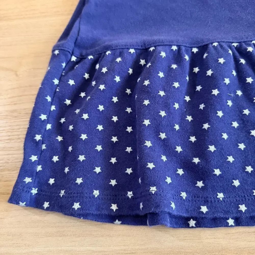 Gymboree Blue Dress Fourth of July Size 18-24 Months American Flag USA July 4TH